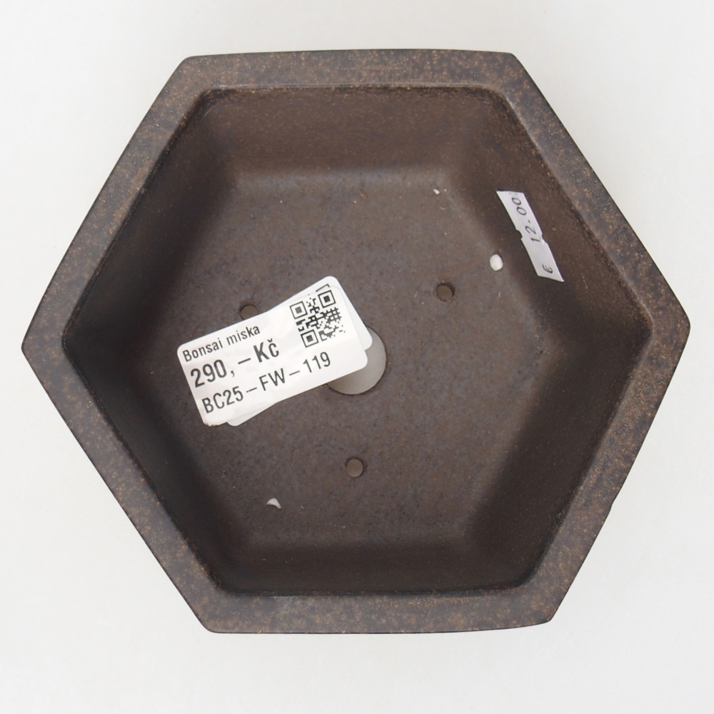 Miska 13 x 11,5 x 6 cm barva hnědookrová