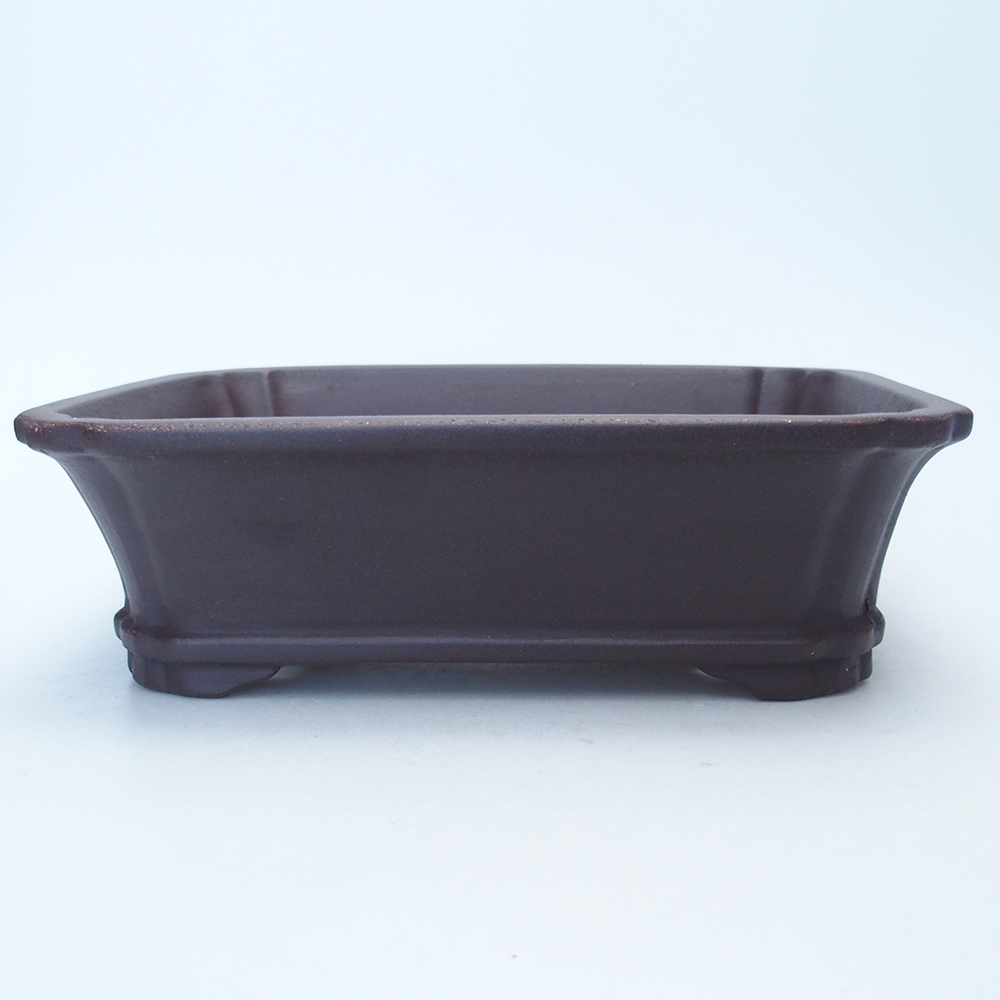 Miska 21 x 18 x 6,5 cm barva hnědá