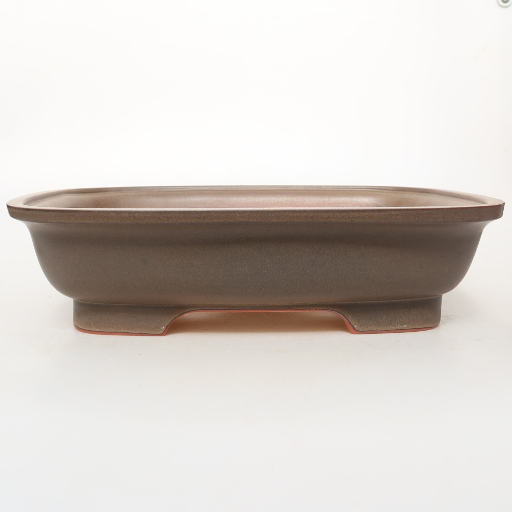 Keramická Miska  33 x 25 x 9,5 cm , barva hnědá