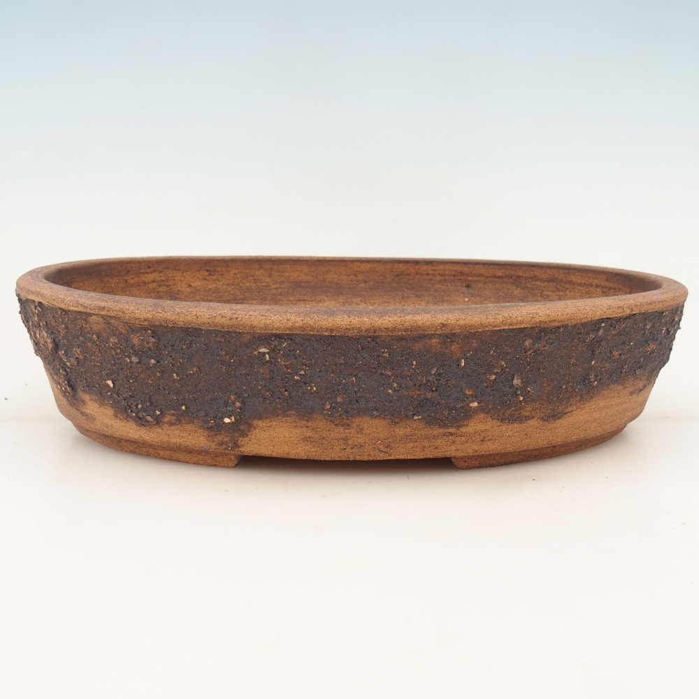 Bonsai miska 33 x 26 x 7 cm , barva hnědá