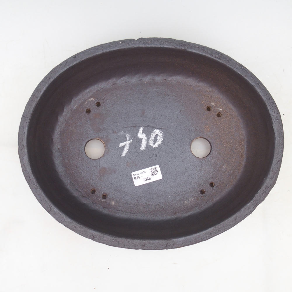 Bonsai miska 33 x 26,5 x 8,5 cm , barva hnědá