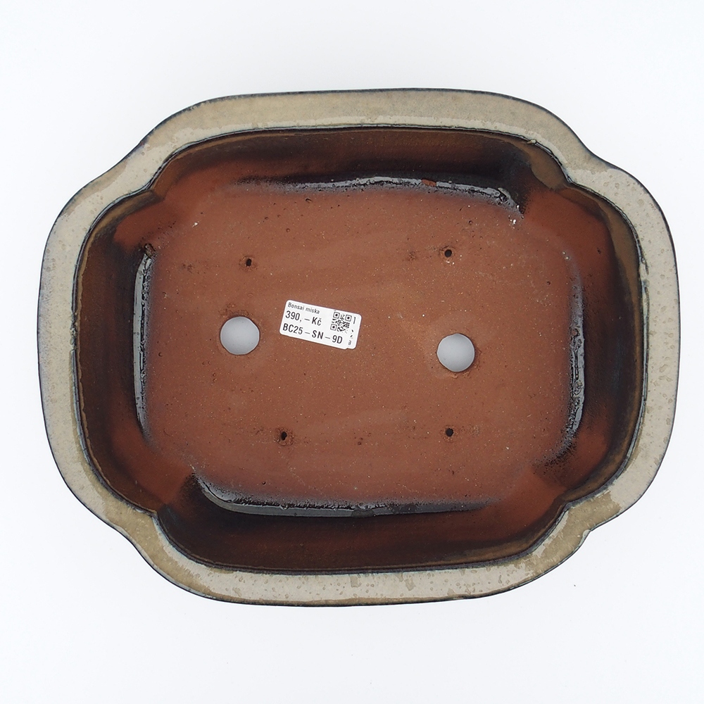 Miska 32 x 26 x 10,5 cm barva šedobéžová