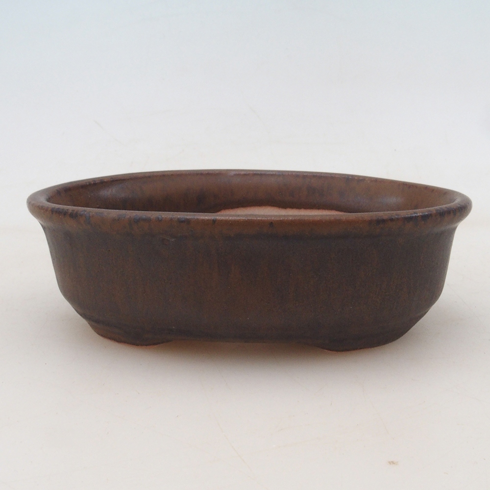 Bonsai miska + podmiska H04 - hnědá
