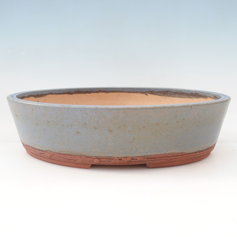 Bonsai miska 33 x 26 x 8 cm , barva modrá