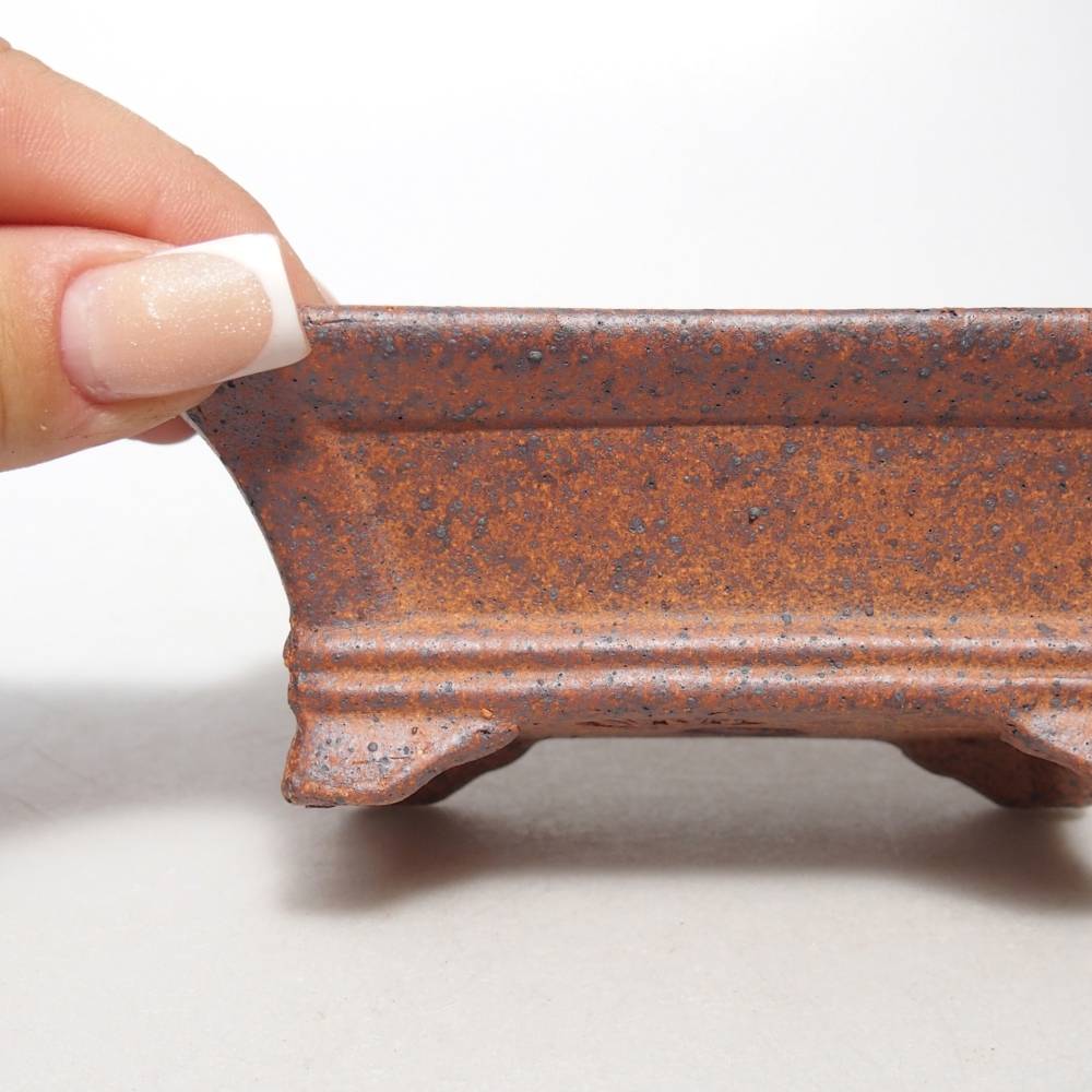 Miska 11,5 x 8 x 4,5 cm barva hnědá