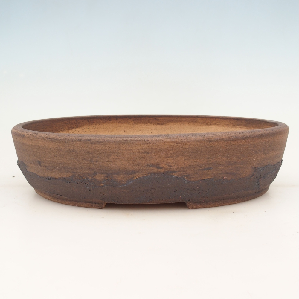 Bonsai miska 32 x 25 x 8 cm , barva hnědá