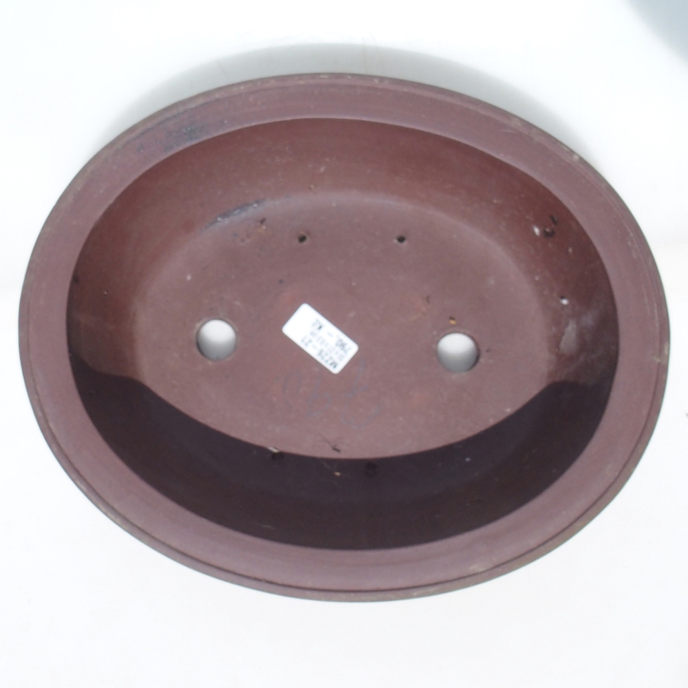 Bonsai miska 33 x 27 x 8,5 cm berva hnědá