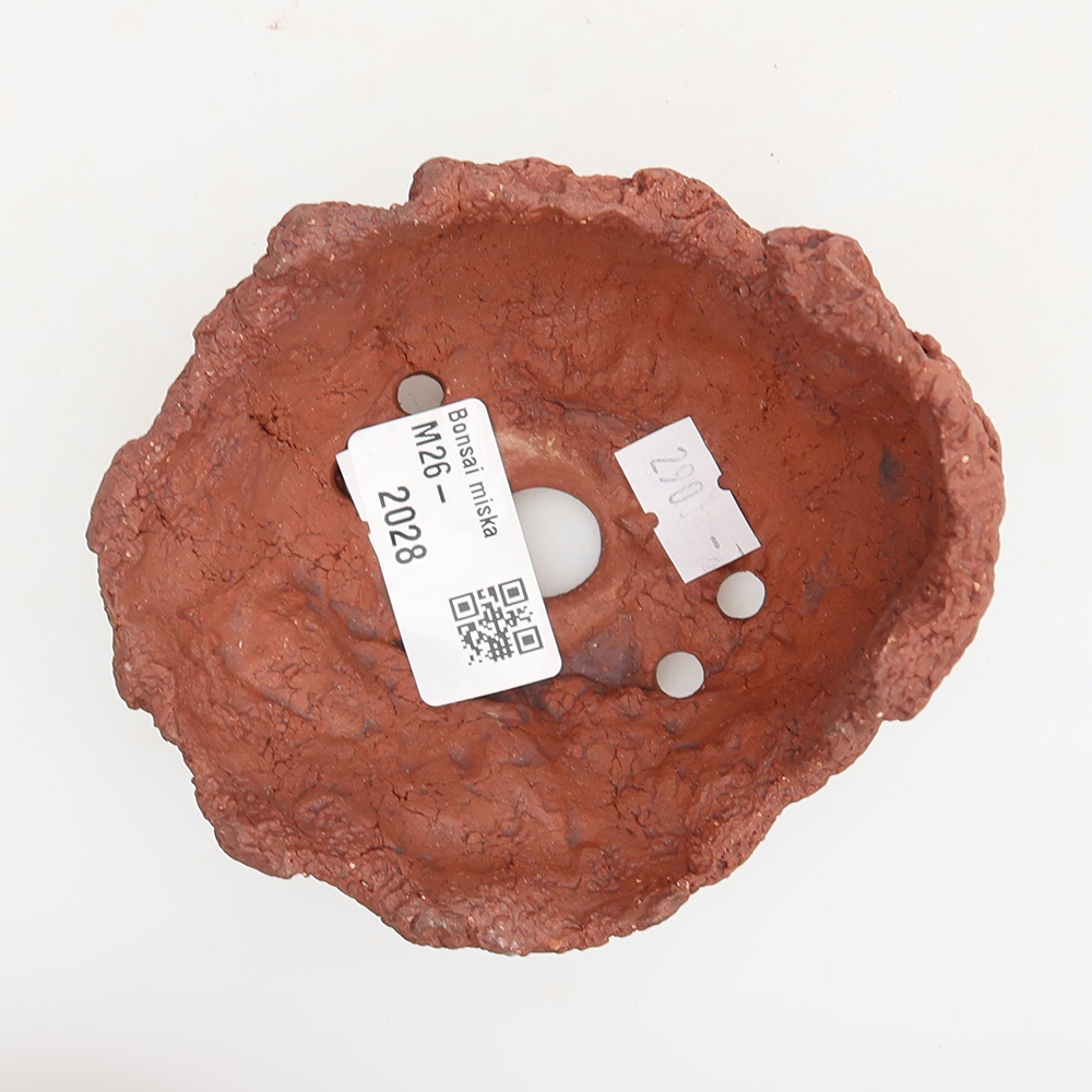 Keramická Skořápka 10 x 8 x 7 cm , barva hnědá