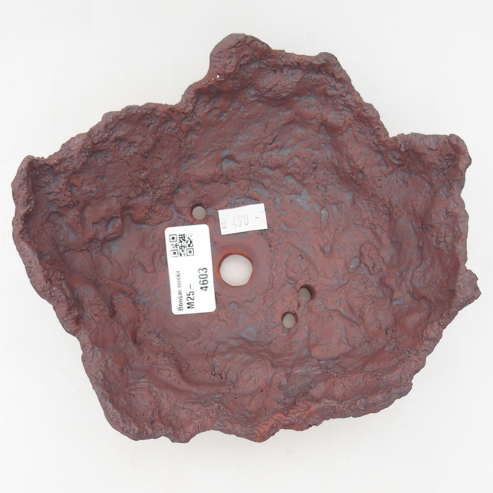 Keramická Skořápka  18 x 14 x 7 cm , barva hnědá