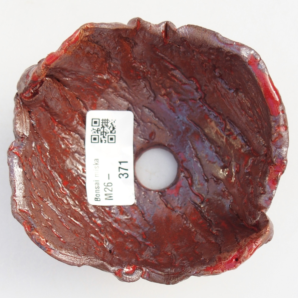 Keramická Skořápka 10 x 9,5 x 6 cm , barva hnědá