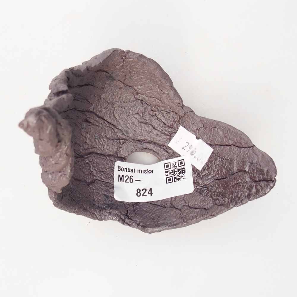 Keramická Skořápka 9,5 x 8 x 11,5 cm , barva kovová