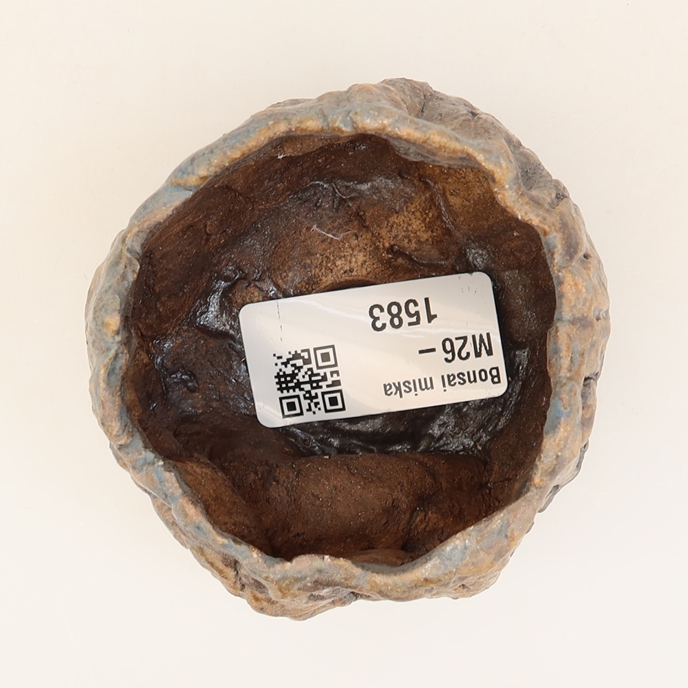 Keramická Skořápka  6 x 5,5 x 5 cm , barva modrá