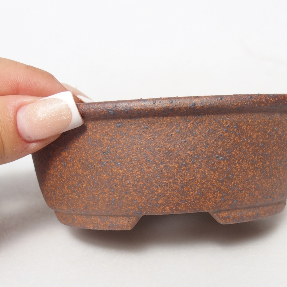 Miska 11 x 9 x 4 cm barva hnědá