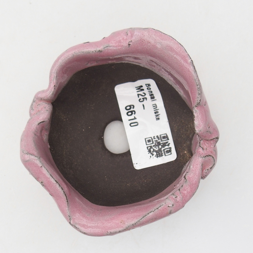 Keramická Skořápka  8 x 8 x 6,5 cm , barva fialová