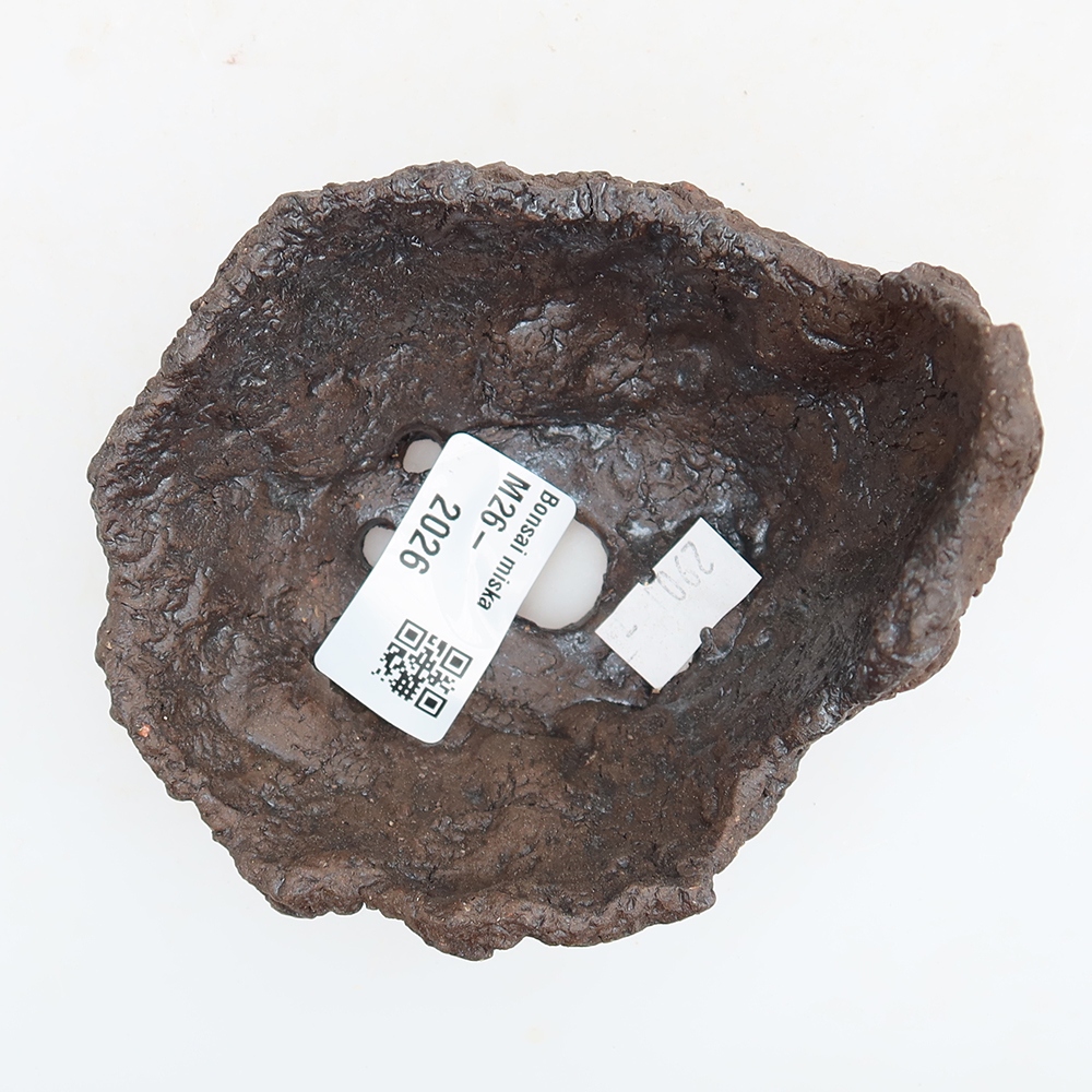 Keramická Skořápka 9,5 x 8,5 x 8 cm , barva hnědá