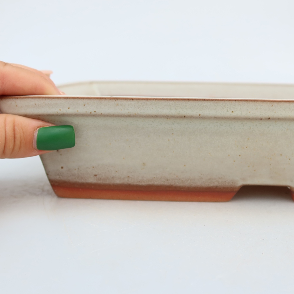 Keramická Miska  26 x 19,5 x 5,5 cm , barva béžová