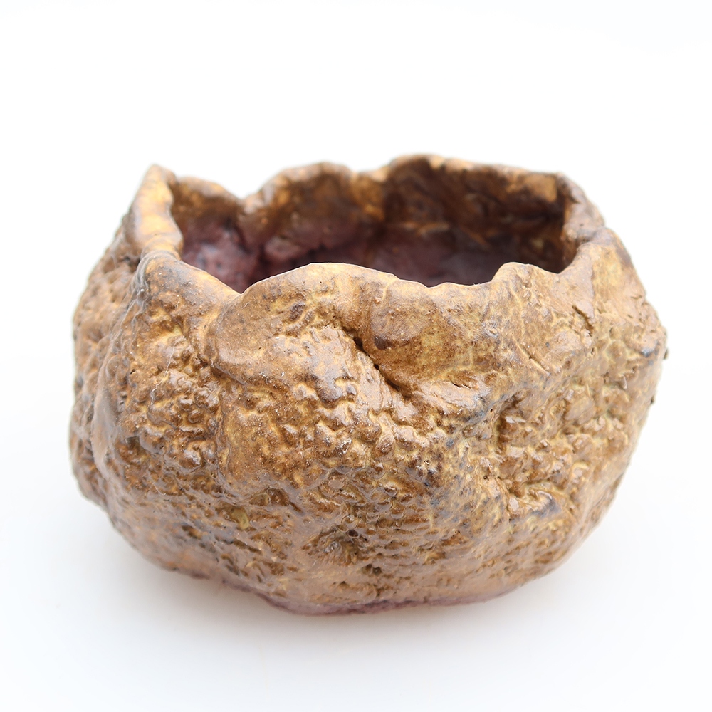 Keramická Skořápka  6,5 x 5 x 6 cm , barva hnědá
