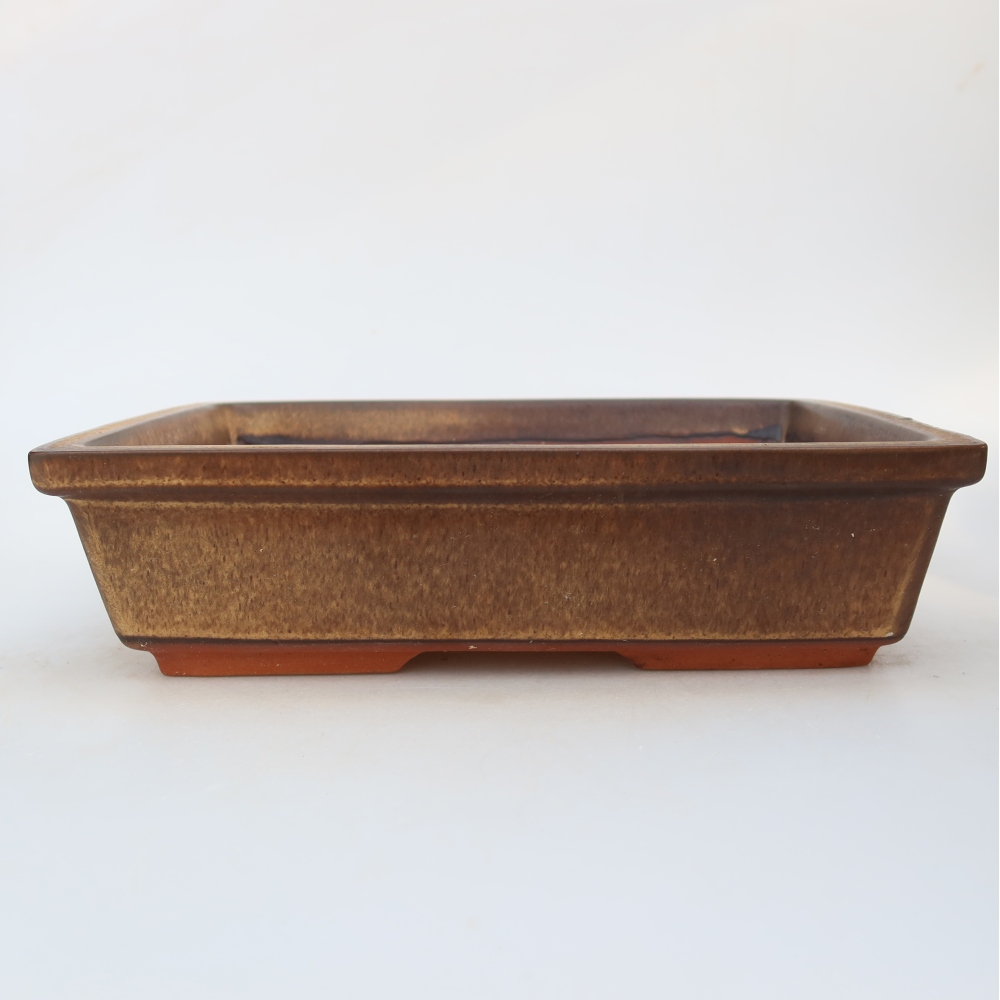 Keramická Miska  25,5 x 19 x 6,5 cm , barva hnědá