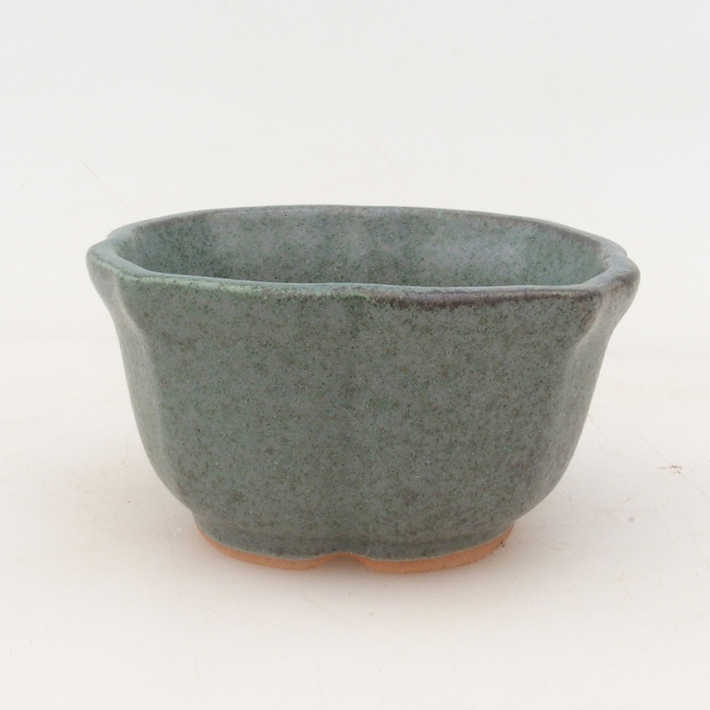 Bonsai miska H95 - 7,5 x 7,5 x 4 cm - zelená