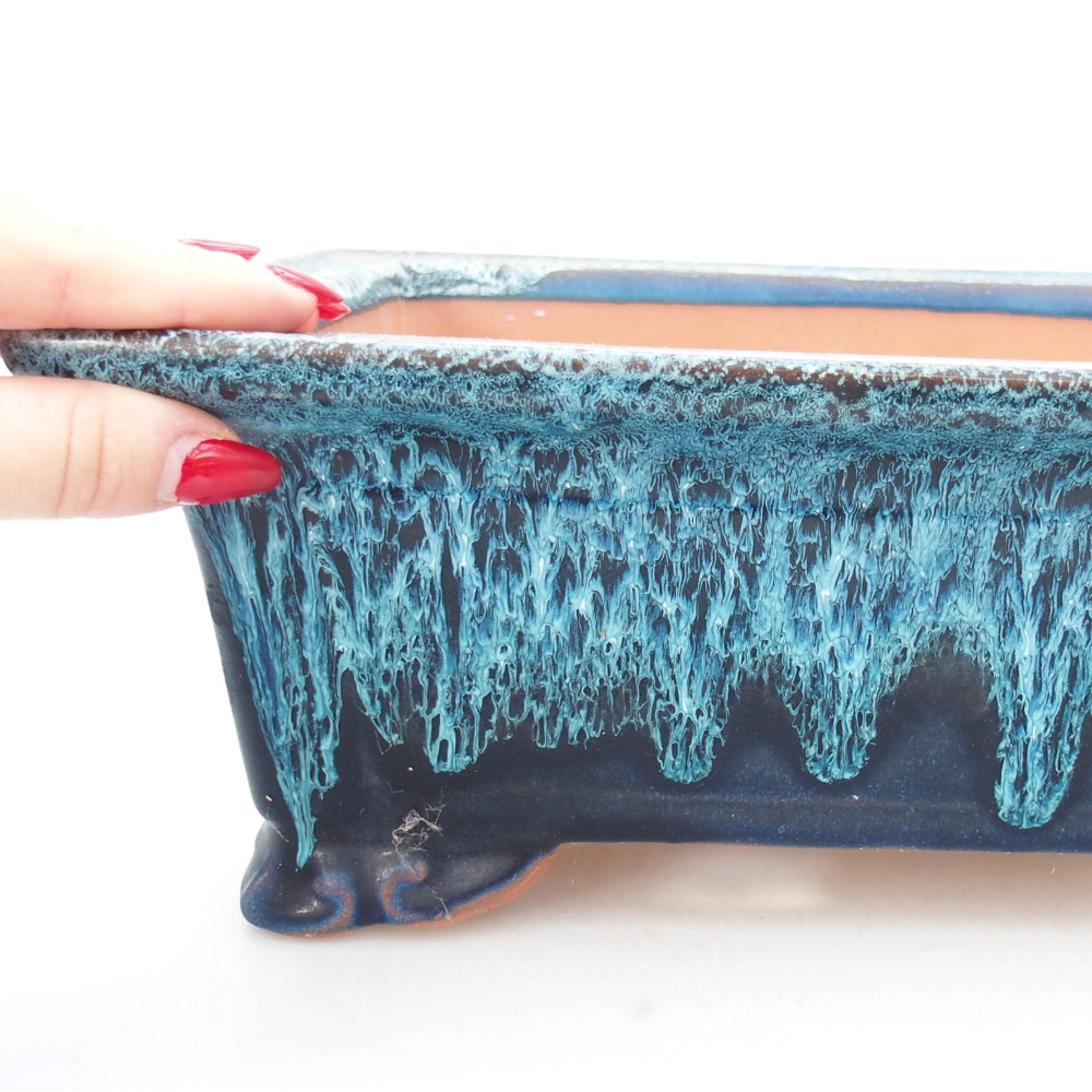 Miska 31,5 x 21,5 x 10,5 cm barva modrá