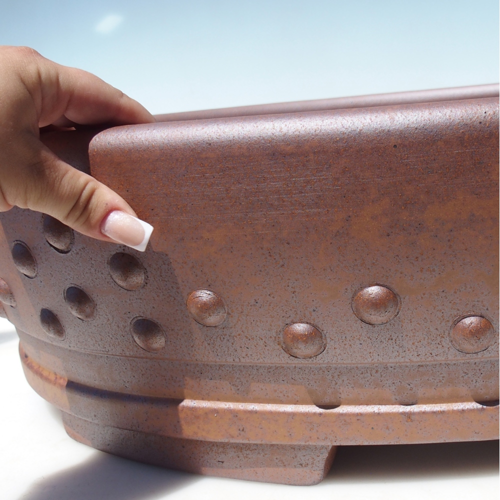 Miska 61 x 49 x 11,5 cm barva hnědá - POUZE OSOBNÍ ODBĚR nebo paletová přeprava