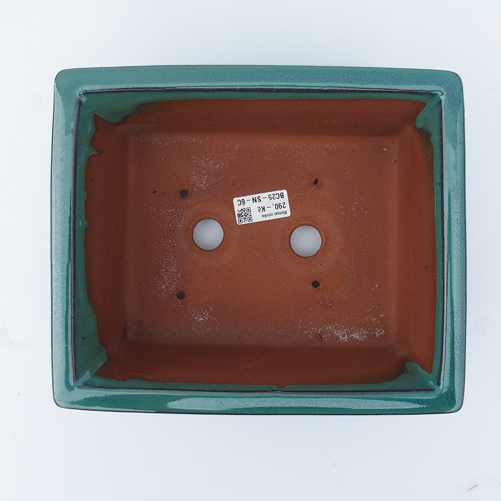 Miska 26 x 21,5 x 10 cm barva zelená