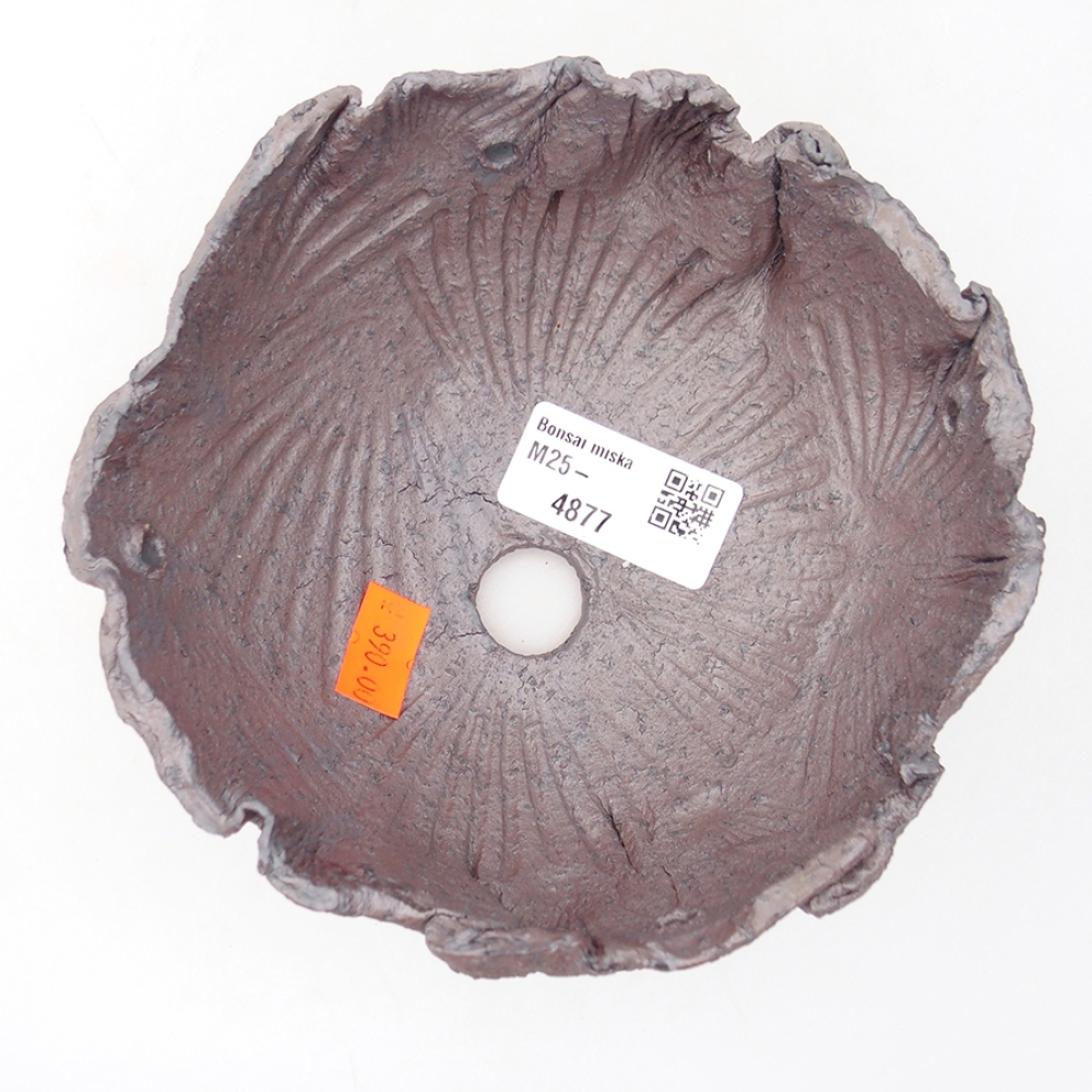 Keramická Skořápka  13,5 x 13 x 7 cm , barva kovová
