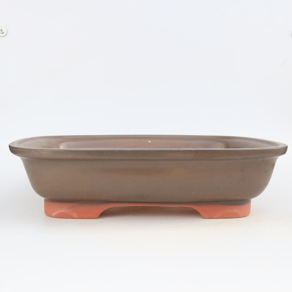 Keramická Miska  33,5 x 26 x 8 cm , barva hnědá
