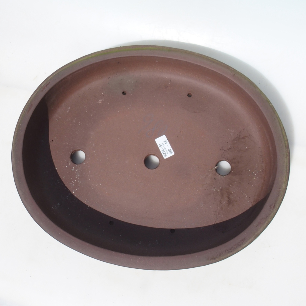 Bonsai miska 46,5 x 38 x 9 cm -  barva hnědá