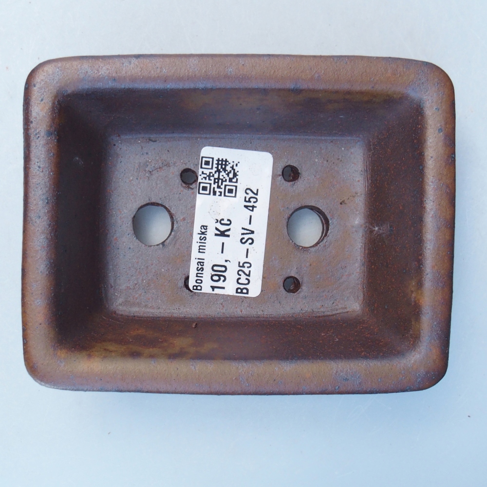 Miska 10,5 x 8 x 4 cm barva hnědá