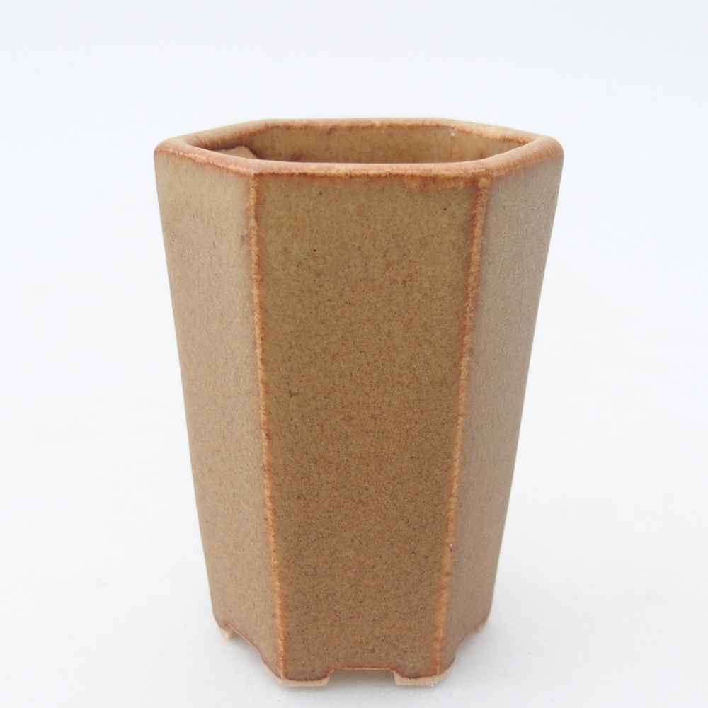 Mini bonsai miska 5 x 4,5 x 6,5 cm, barva hnědá