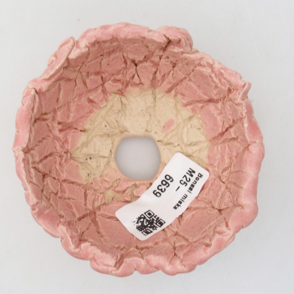 Keramická Skořápka  9 x 8,5 x 5 cm , barva růžová