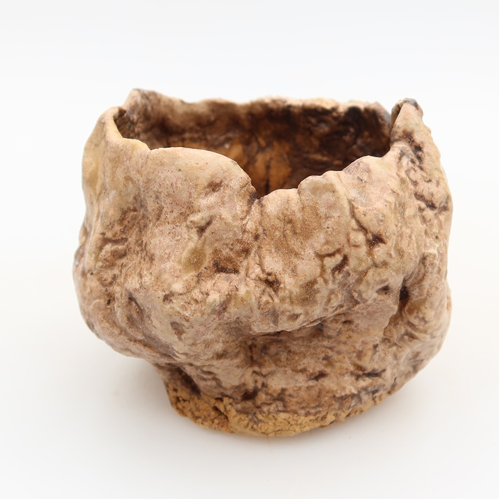 Keramická Skořápka  6 x 6 x 6 cm , barva béžovohnědá