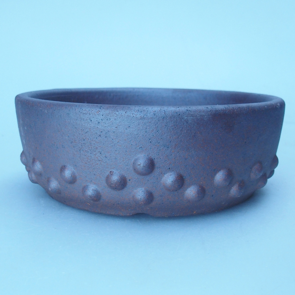Miska 13 x 13 x 4,5 cm barva hnědá