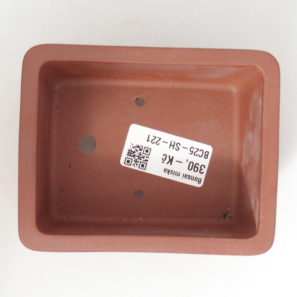 Miska 10,5 x 8 x 4,5 cm barva cihlová