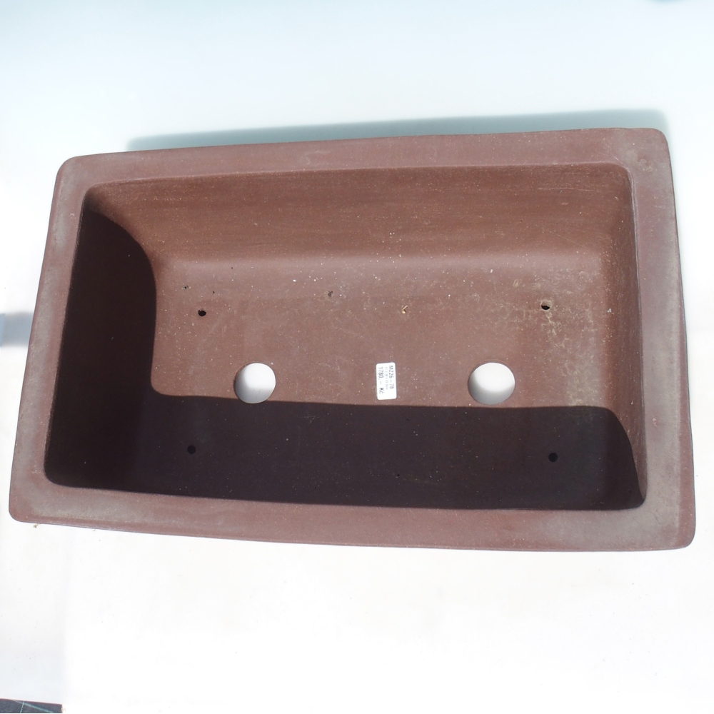 Bonsai miska 61 x 38 x 22,5 cm -  barva hnědá