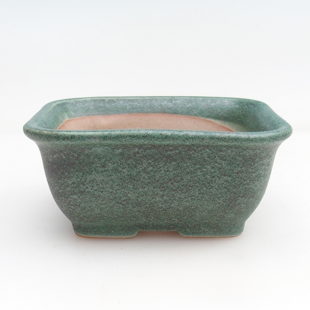 Bonsai miska H38 - 12 x 10,5 x 5 cm. - zelená