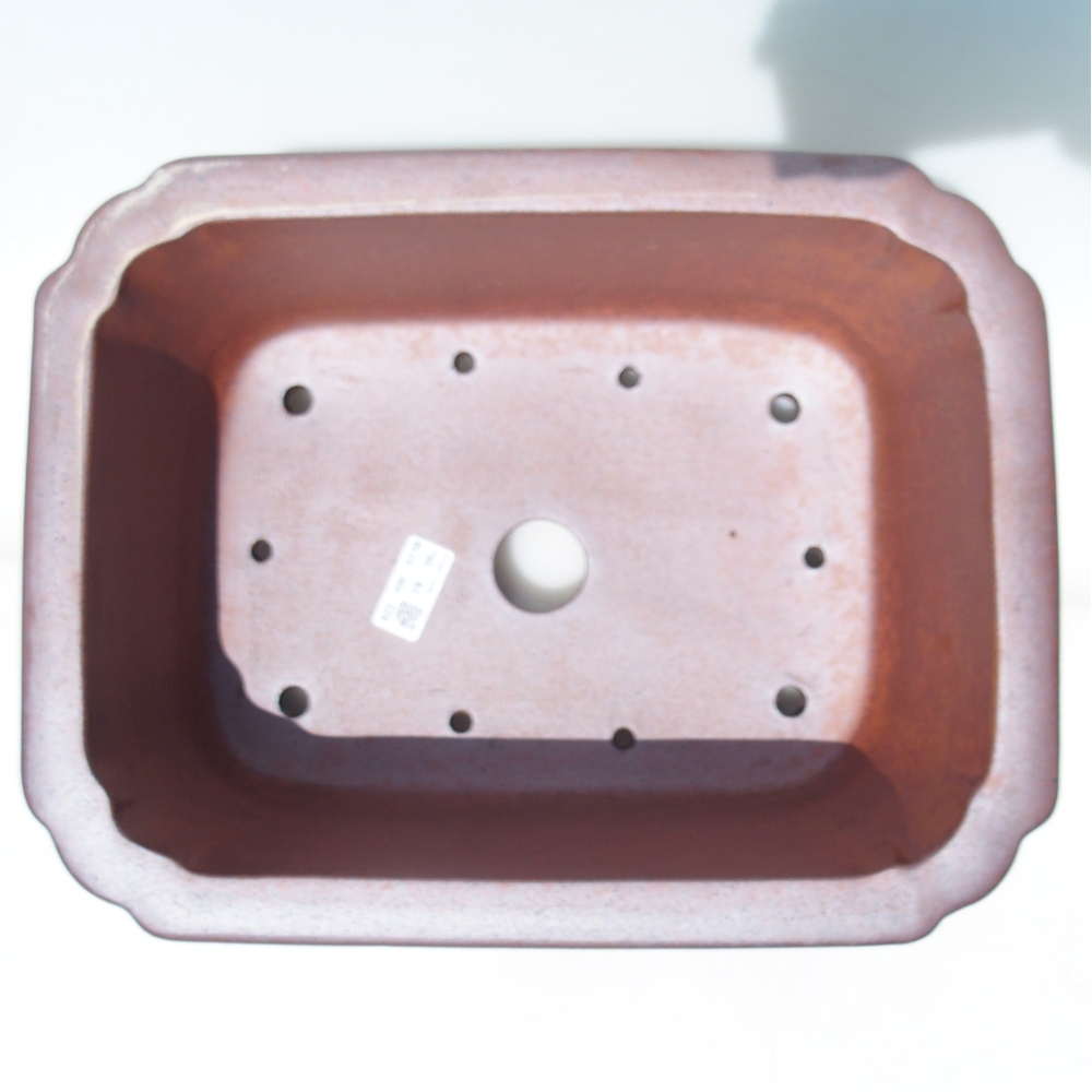 Miska 36 x 28 x 13,5 cm barva hnědá  