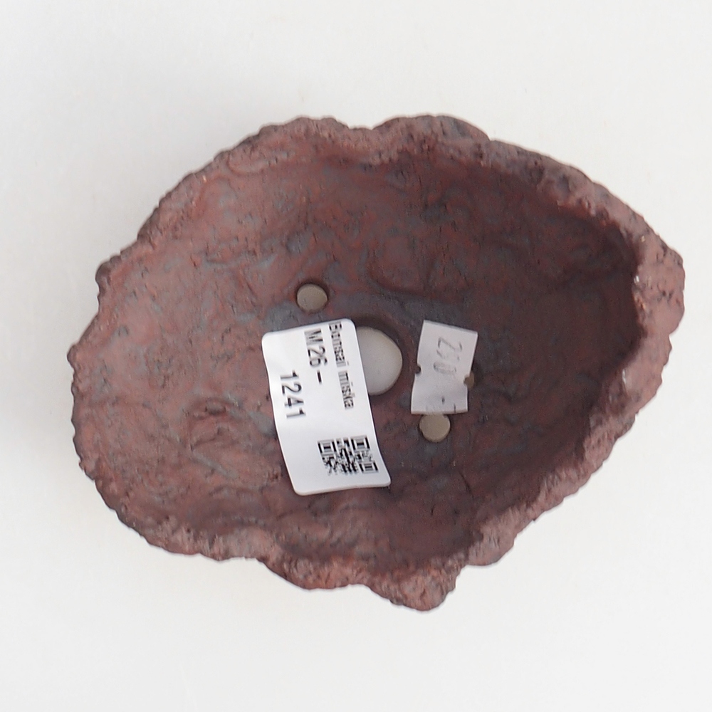 Keramická Skořápka 10 x 8 x 8,5 cm , barva hnědá