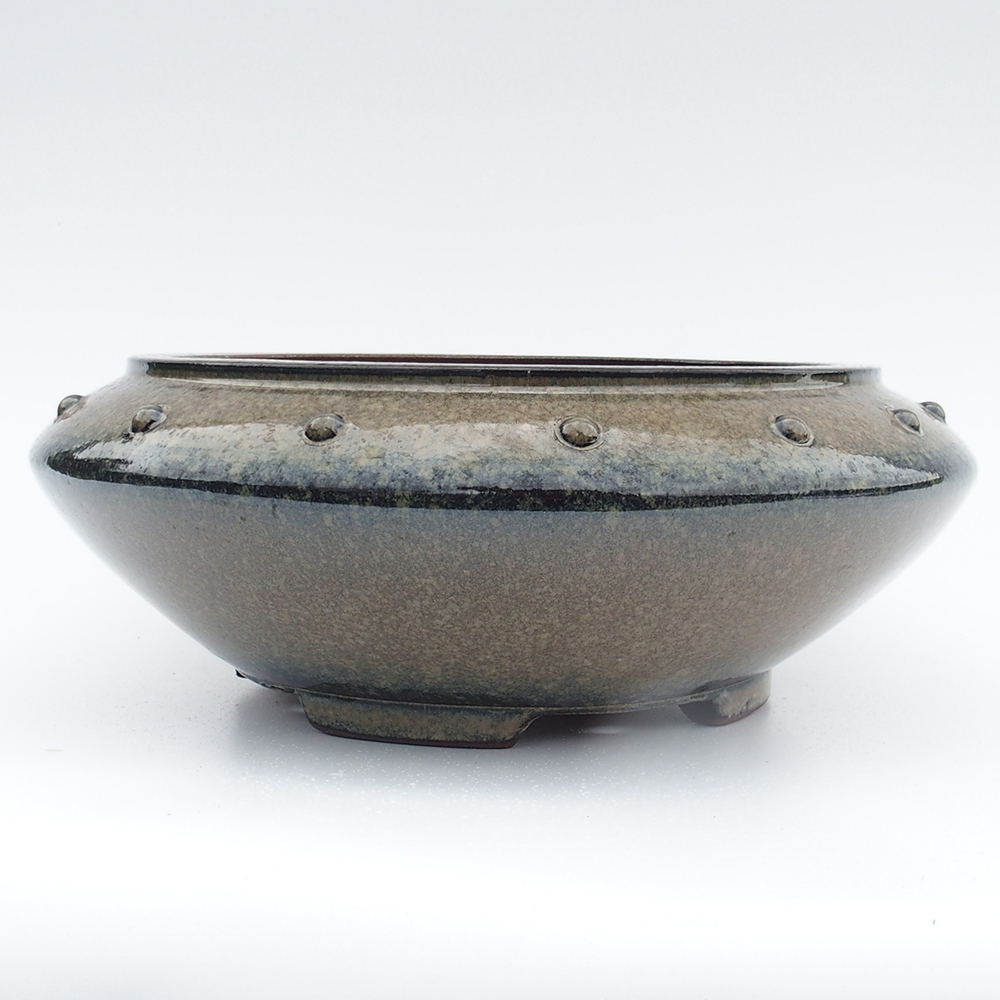Miska 34 x 13  cm barva šedá