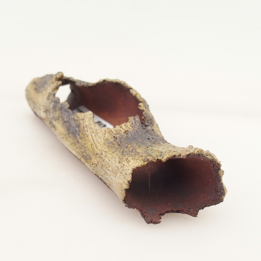 Keramická Skořápka  15 x 4,5 x 3 cm , barva žlutá