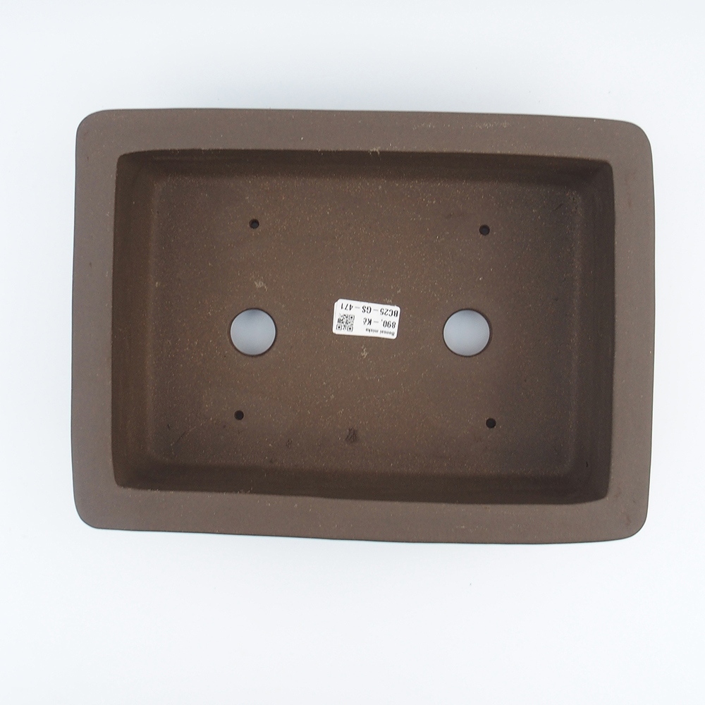 Miska 33 x 24 x 9 cm barva hnědá