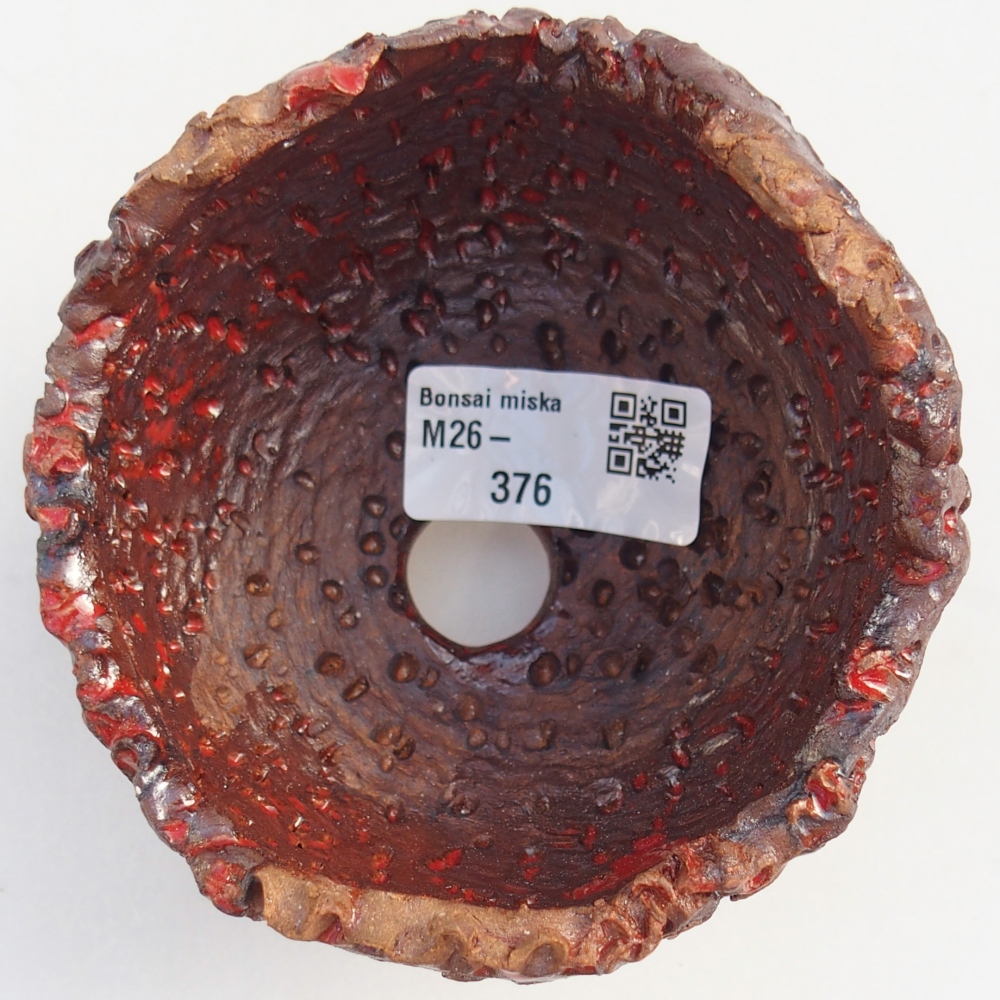 Keramická Skořápka 10 x 9,5 x 8 cm , barva hnědá