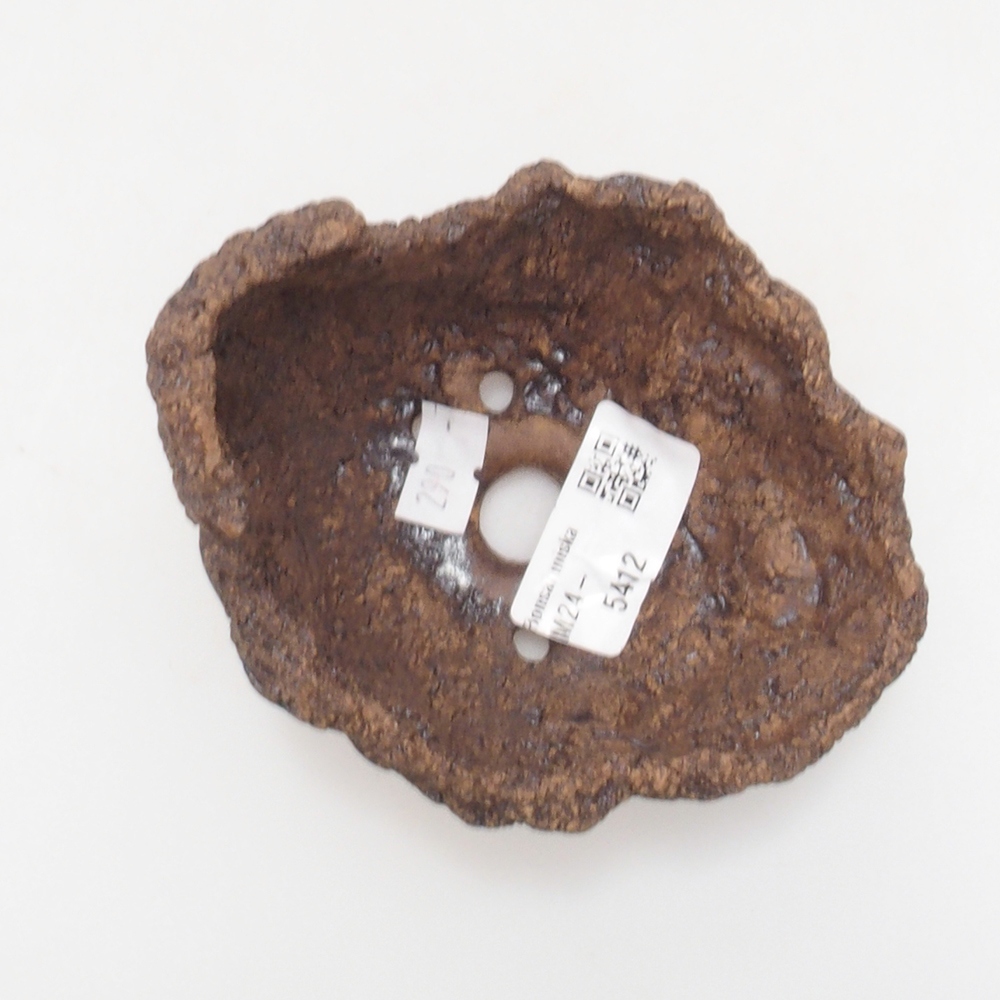 Keramická Skořápka  9 x 8 x 8,5 cm , barva hnědá