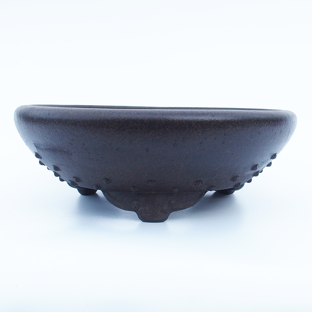 Miska 29 x 29 x 9,5 cm barva hnědookrová