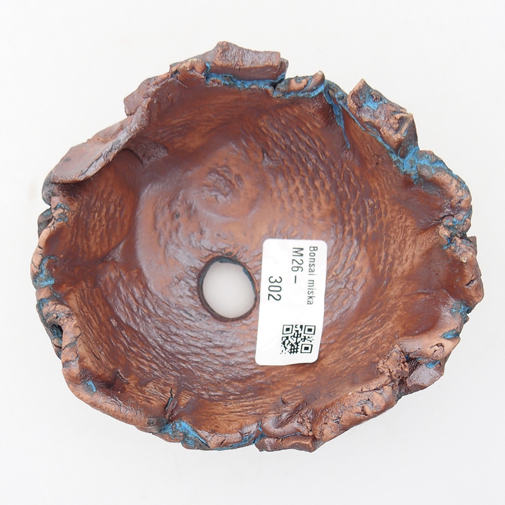 Keramická Skořápka  11,5 x 11 x 7,5 cm , barva modrá