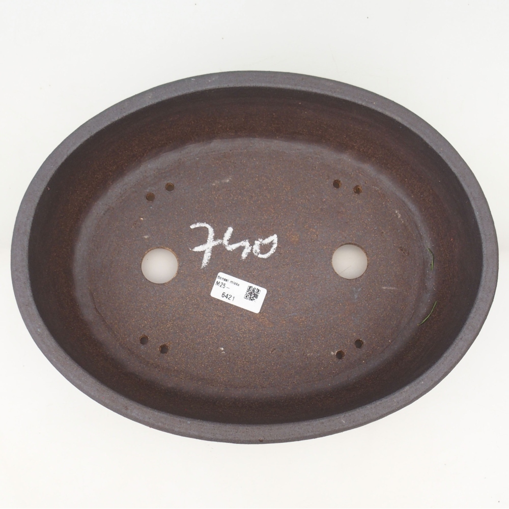 Bonsai miska 33 x 25,5 x 9,5 cm , barva hnědá