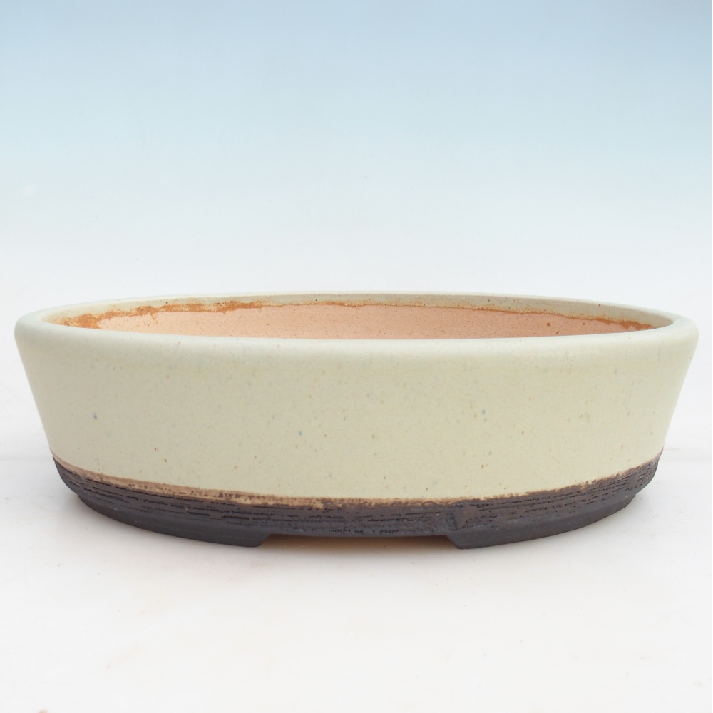 Bonsai miska 33 x 25 x 9 cm , barva zelená