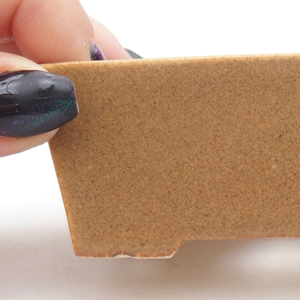 Mini bonsai miska 9 x 6,5 x 3,5 cm, barva hnědá