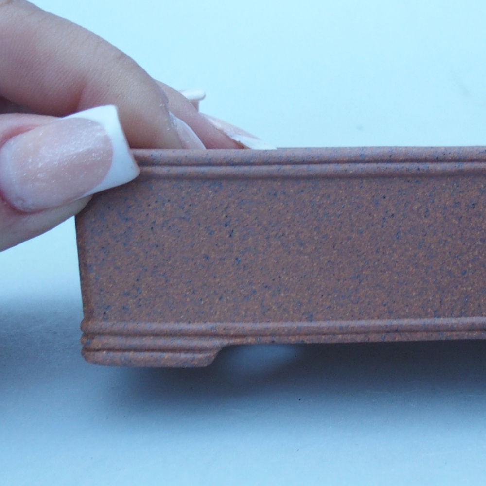 Miska 9 x 6 x 3 cm barva hnědá